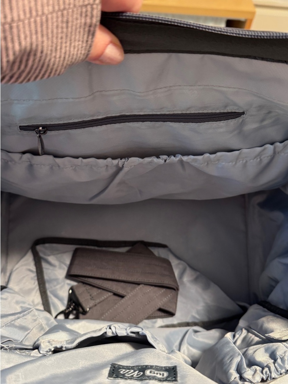 Lug Via Travel three in one bag in Charcoal Gray - Picture 3 of 8